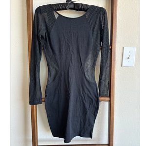 NWT Motel Rocks LBD Mesh Cutout Mini Dress
